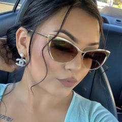 Classic cat eye shape colorful women sunglasses reading glasses