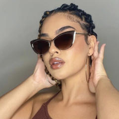 Classic cat eye shape colorful women sunglasses reading glasses