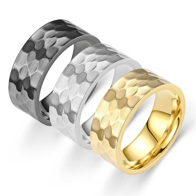 Hot sale stainless steel rings band for men women
