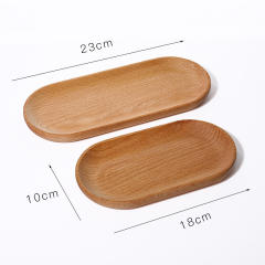 2pcs set wood jewelry display tray