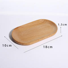 2pcs set wood jewelry display tray