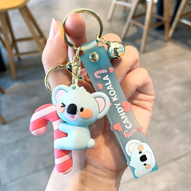 Cartoon Koala cute PVC keychain