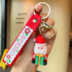 Christmas series PVC keychain
