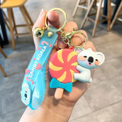 Cartoon Koala cute PVC keychain