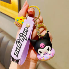 Cartoon Hatsune Miku PVC cute keychain