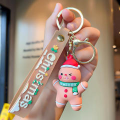 Christmas series PVC keychain