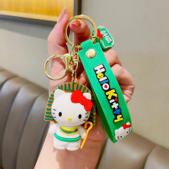 Cartoon Hatsune Miku PVC cute keychain