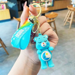 Heart bear cartoon cute keychain