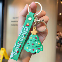 Christmas series PVC keychain