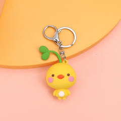 Cartoon Hatsune Miku PVC cute keychain