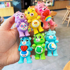 Heart bear cartoon cute keychain