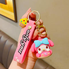 Cartoon Hatsune Miku PVC cute keychain