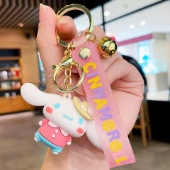 Cartoon Hatsune Miku PVC cute keychain