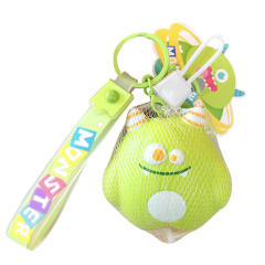 Cartoon little monster decompression toys keychain