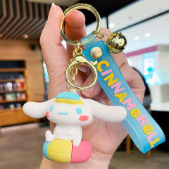 Cartoon Hatsune Miku PVC cute keychain