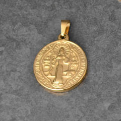 18KG stainless steel portrait coin pendant for necklace