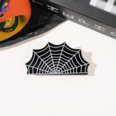 Funny halloween pumkin ghost hair claw clips