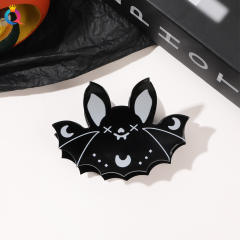 Funny halloween pumkin ghost hair claw clips