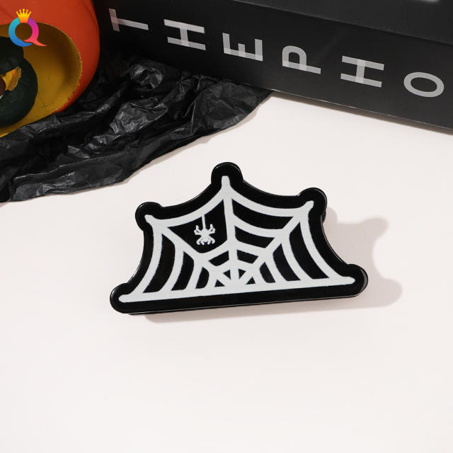 Halloween the bat design festival hair claw clips 8.5CM