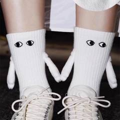 Hot sale Magnetic attraction hand couple socks women men tiktok