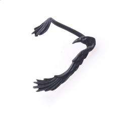 Gothic the eagle bat design ear wrap with studs earrings halloween