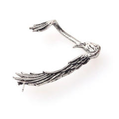 Gothic the eagle bat design ear wrap with studs earrings halloween