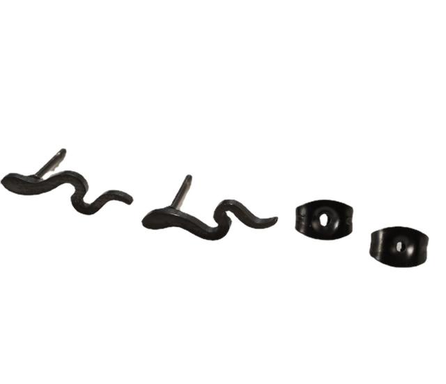 ins MINI size snake stainless steel studs earrings