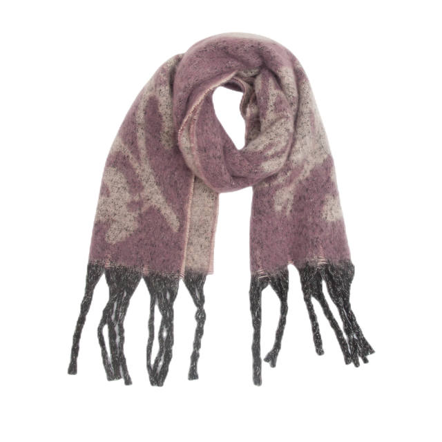 Winter autumn warm long tassel women scarf