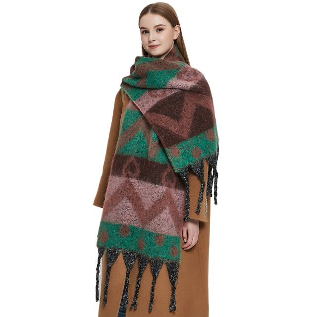 Winter autumn new arrival tassel women scarf