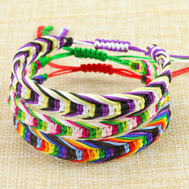 Boho handmade braid friendship bracelet