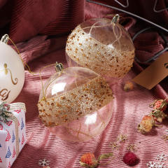 12PCS sweet candy color christmas ball party festival decoration pendant set