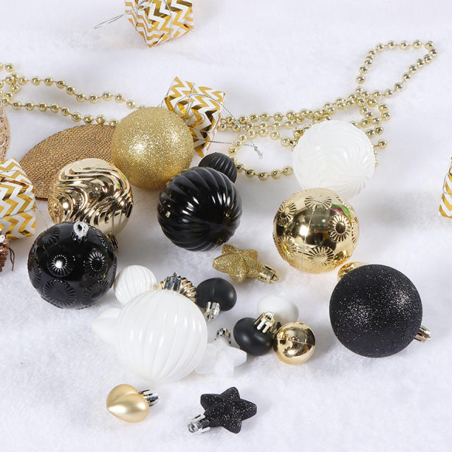 52pcs set popular christmas festival party ball decoration pendant