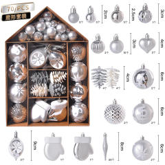 70pcs popular christmas festival home decoration pendant