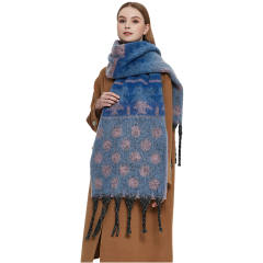 Winter autumn arrival polka dots christmas scarf