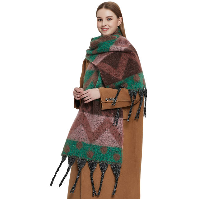 Winter autumn new arrival tassel women scarf