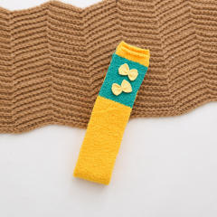 Christmas Coral velvet warm long socks for women