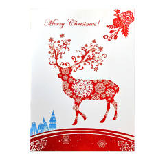 Business design simple christmas greeting cards gift cards