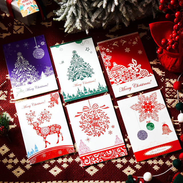 Business design simple christmas greeting cards gift cards