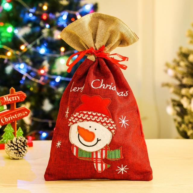Christmas large size gift bag packing bag