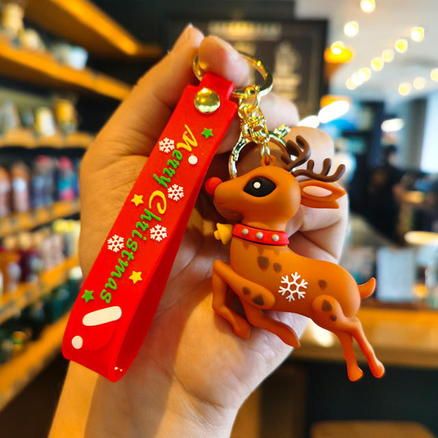 Cute christmas gift keychain