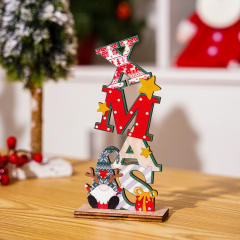 Christmas decoration for table wood christmas gift