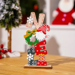 Christmas decoration for table wood christmas gift