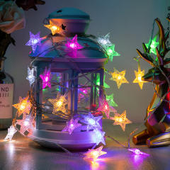 Christmas home decoration star design string lights