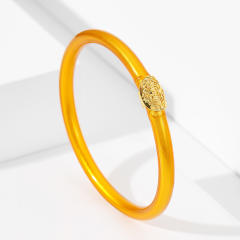 Y2K candy color jelly bangle