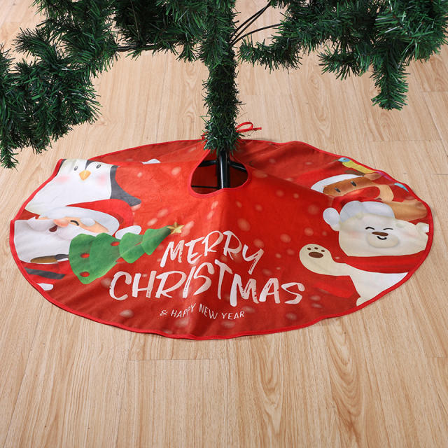 Creative christmas tree skirt christmas home decoration supplies
