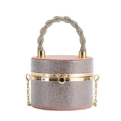 Diamond mini busket bag box bag for women