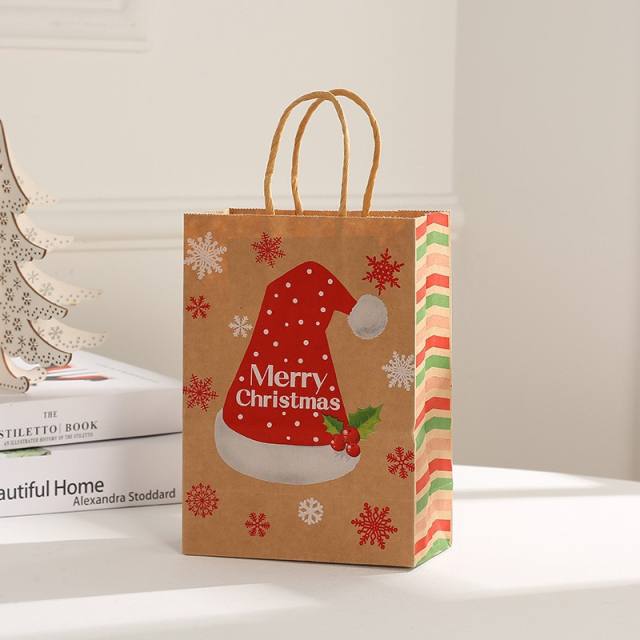 INS kraft paper christmas gift bag candy bag