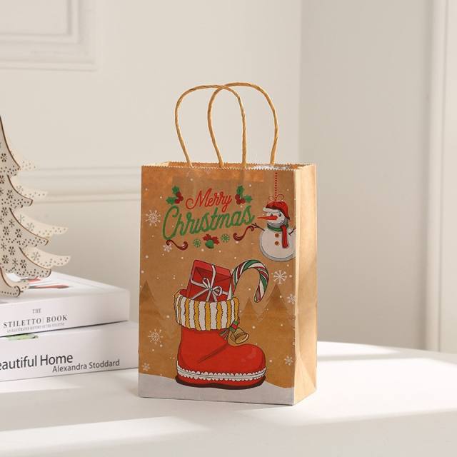 INS kraft paper christmas gift bag candy bag