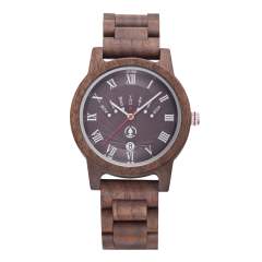 Handmade colorful wood material Quartz Watch