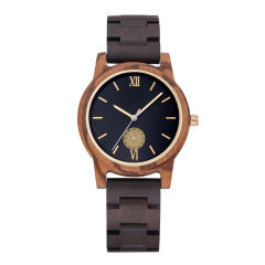 Business and cascual wood material watches
